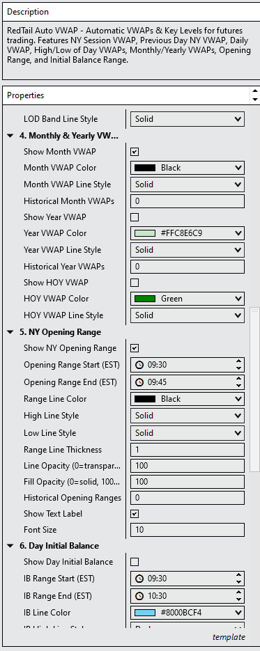 RedTail Trading Suite – NinjaTrader 8 - Image 6